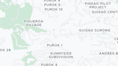 Hotel location map