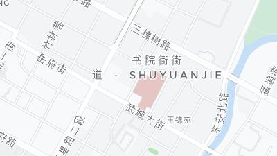 Hotel location map