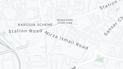 호텔 위치 지도