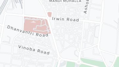 Mapa de localización del hotel