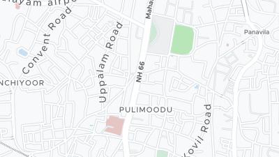 Mapa de localização do hotel