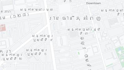 Mapa de localização do hotel