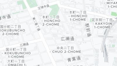 ホテル所在地マップ