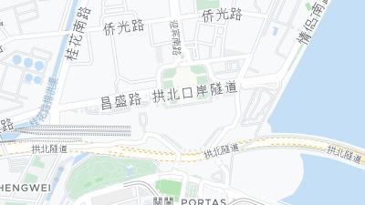 Hotel location map