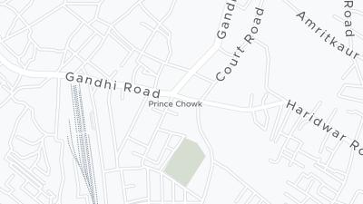 Mapa de localização do hotel