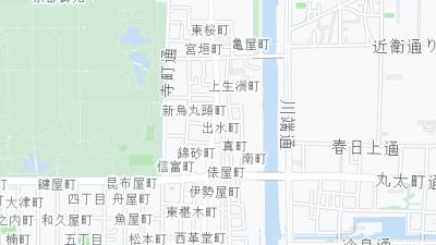 Plan de localisation de l'hôtel