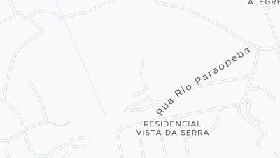 Mapa de localização do hotel