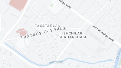 Hotel location map