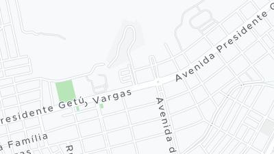 Kaart met de situering van het hotel