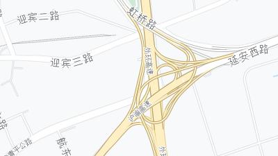 Mapa de localização do hotel