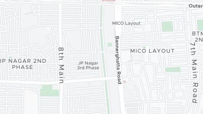 Mapa de localização do hotel