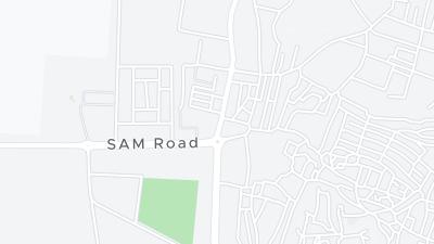 Hotel location map