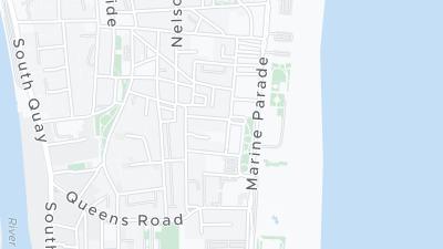 Hotel location map