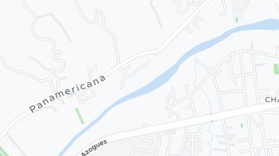 Kaart met de situering van het hotel