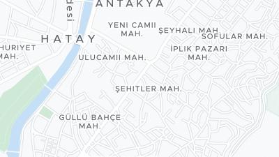 Hotel location map