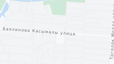 Hotel location map