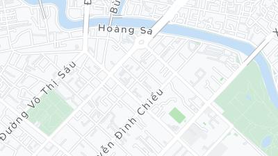 Mapa de localização do hotel