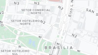 Hotel location map