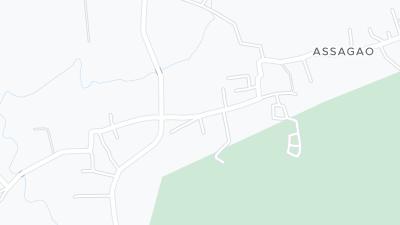 Mapa de localização do hotel