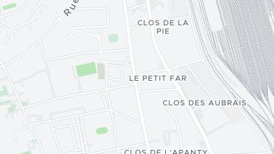 Hotel location map