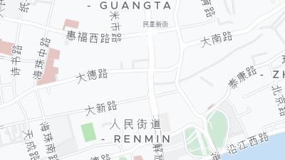 Hotel location map