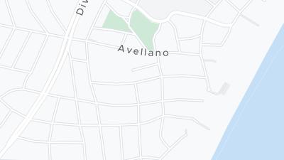 Kaart met de situering van het hotel