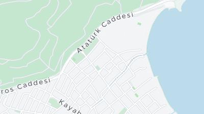 Kort over hotellets beliggenhed