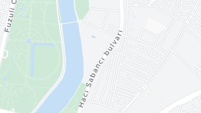 Kaart met de situering van het hotel