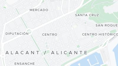 Hotel location map