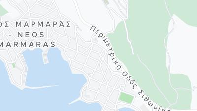 Mapa de localização do hotel