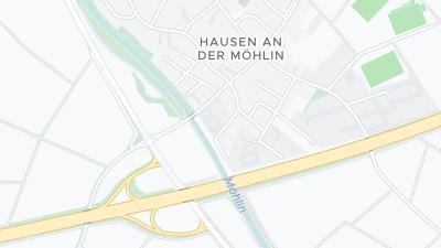 Mapa de localização do hotel