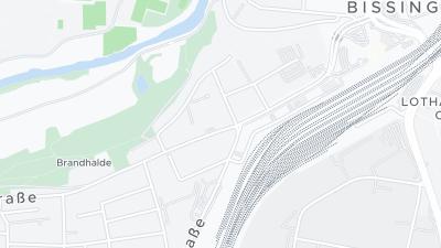 Mapa de localização do hotel