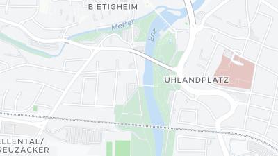 Mapa de localização do hotel