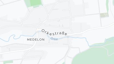 Hotel location map