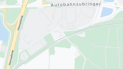 Mapa de localização do hotel