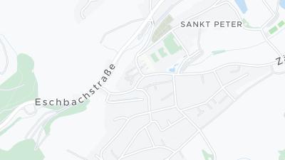 Mapa de localização do hotel