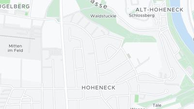 Mapa de localização do hotel