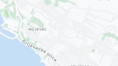 Mapa de localização do hotel