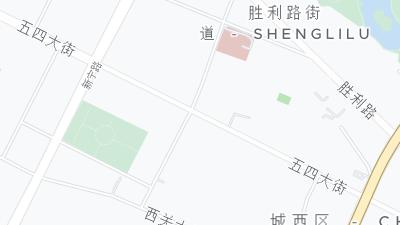 Mapa de localização do hotel