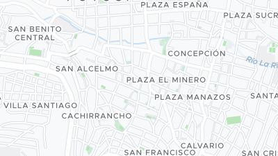 Plan de localisation de l'hôtel