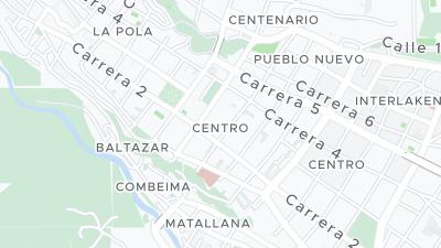 מפת לאיתור המלון