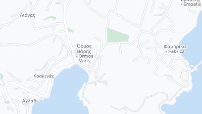 Hotel location map