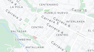 호텔 위치 지도