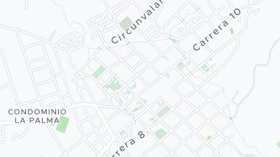 Карта локализации отеля