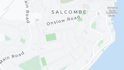 Hotel location map
