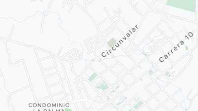 Hotel location map