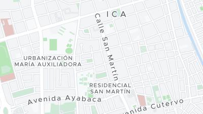 Hotel location map