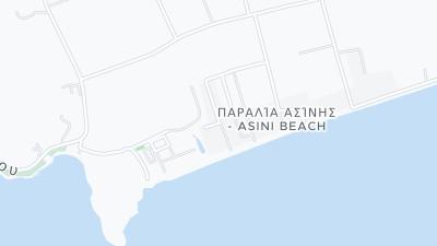Hotel location map