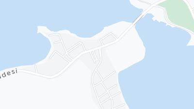 Mapa de localização do hotel