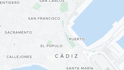 Mapa de localização do hotel